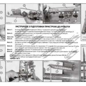 Газопальниковий пристрій ПРІС УГОП-П-16 для печей