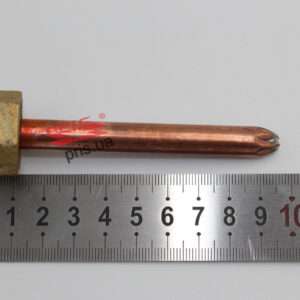 Гільза мідна для датчика температури з внутрішнім різьбленням 1/2" L=100 mm - ПРІС — Газопальникові пристрої