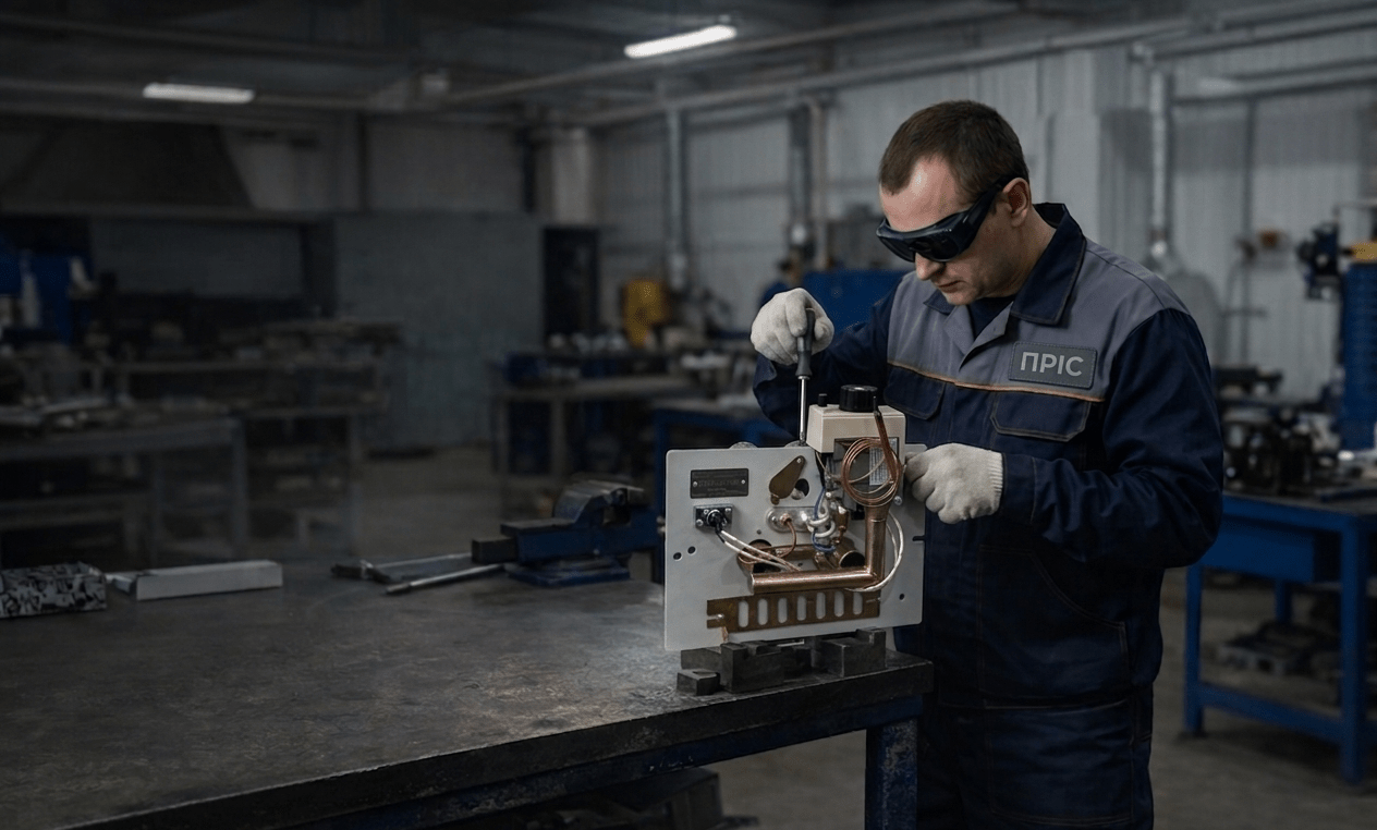 Підприємство ПРІС - збірка газопальникових пристроїв